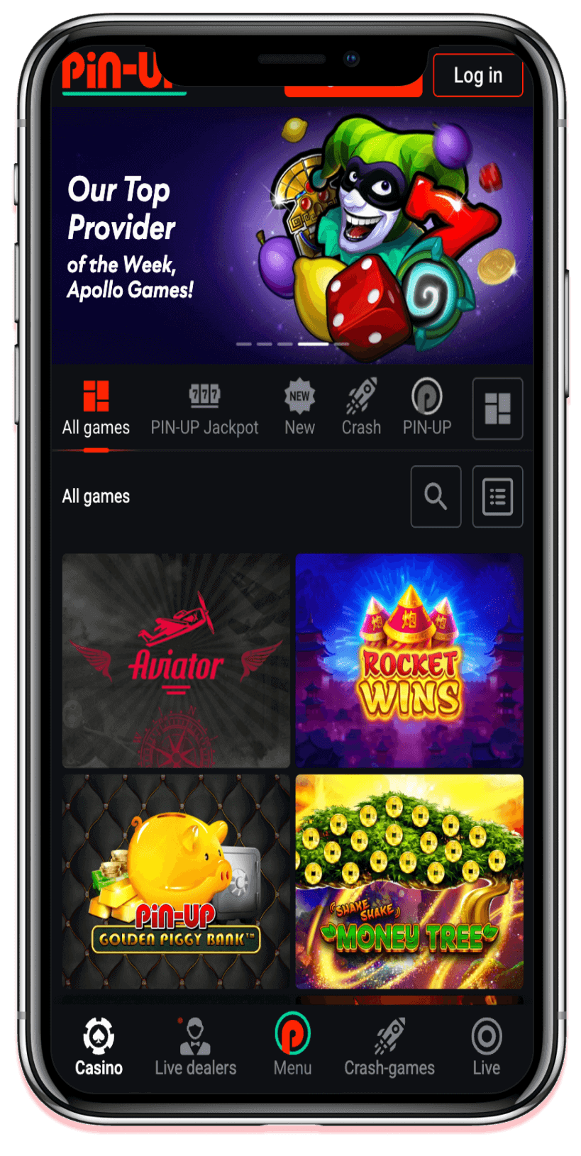 PinUp Casino Download for Android (APK) and iOS